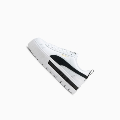 PUMA Mayze Spor Ayakkabı Kadın Beyaz Siyah | TR903WDQM