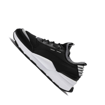 PUMA Rs-0 Optic Pop Spor Ayakkabı Erkek Siyah Gümüş | TR956MFDP